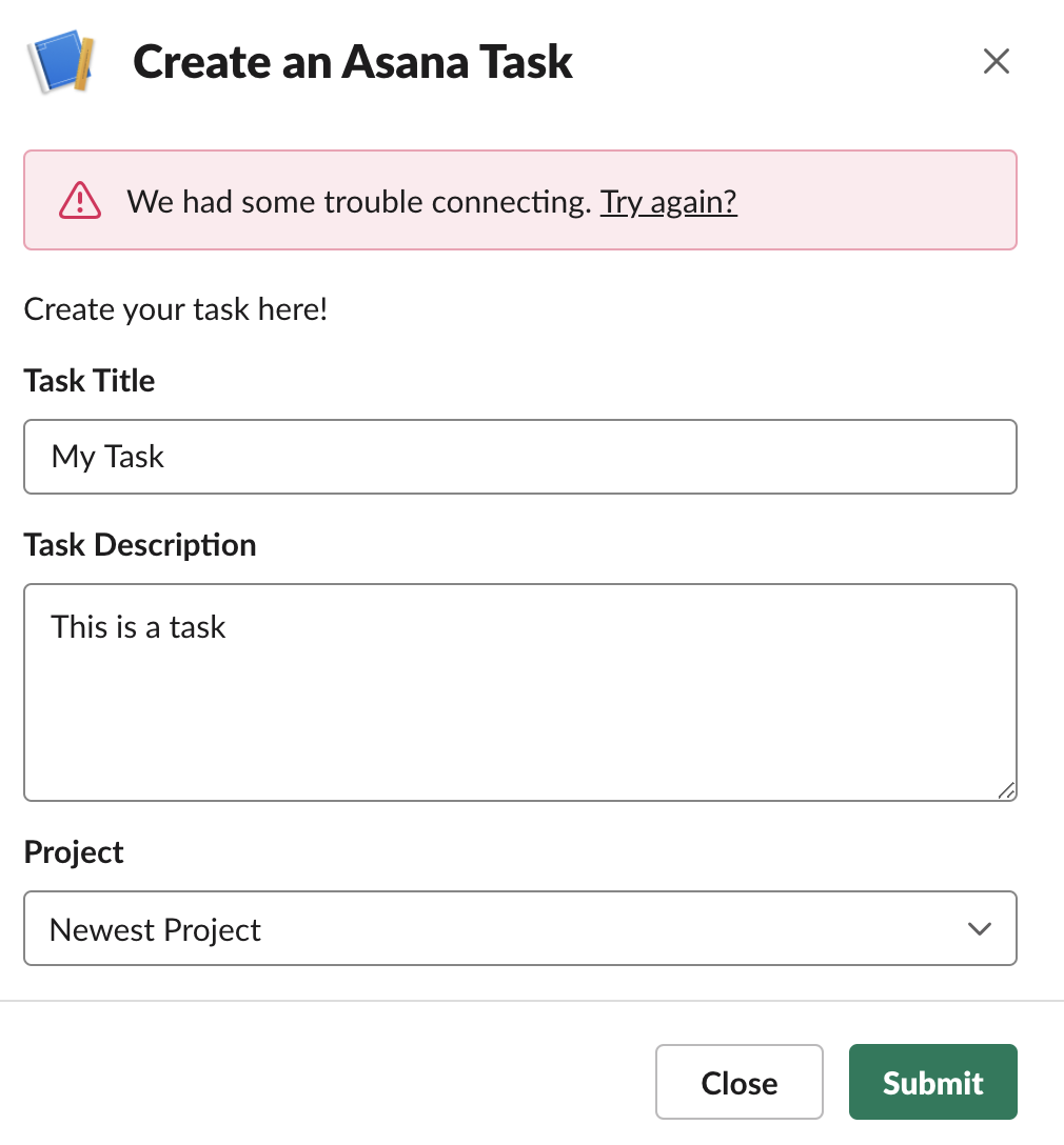 slack-apps/tutorials/asana-tutorial/asanaerror.png