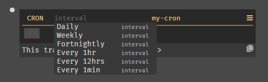 Cron Intervals