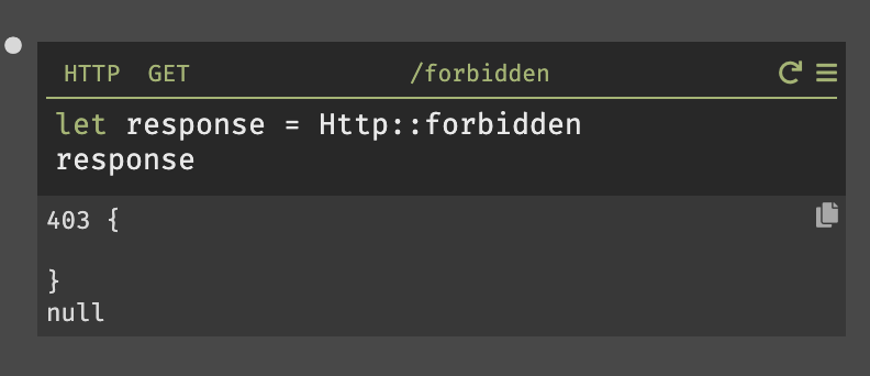 HTTPForbidden